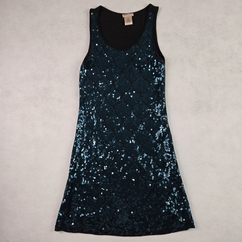 Sally Miller Couture All That Jazz Sequin Sleeveless Dress - Picture 1 of 10